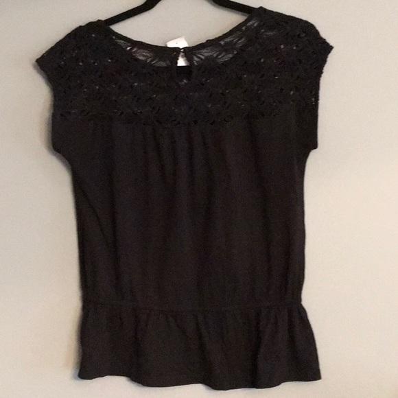 Loft Cotton Lace Detail at Top Sz S - Picture 3 of 5